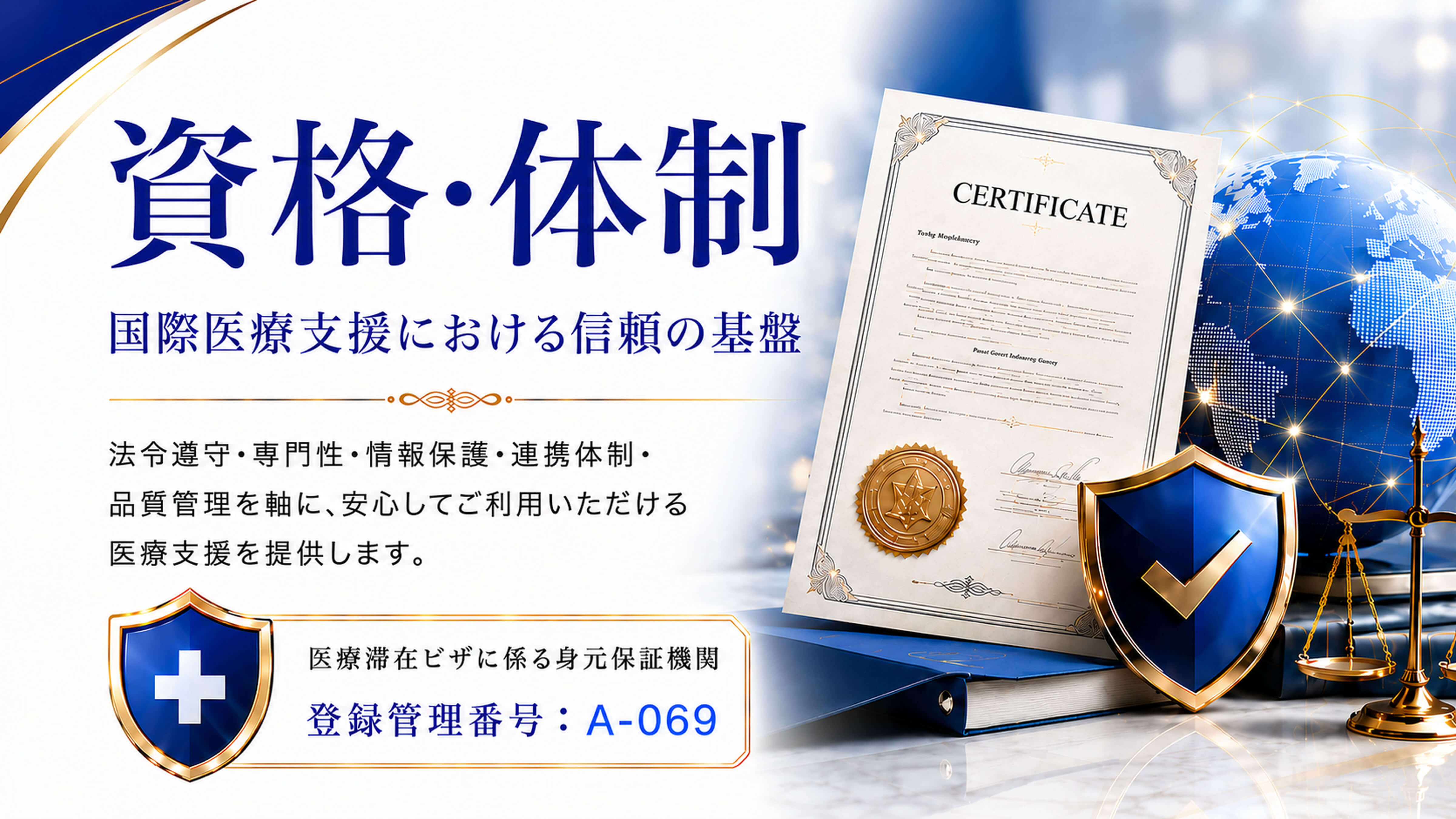 資格・体制